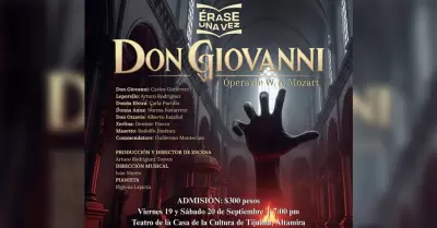 pera Don Giovanni celebra 25 aos de la pera de Tijuana