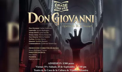 pera Don Giovanni celebra 25 aos de la pera de Tijuana
