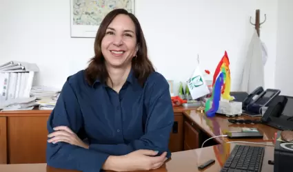 Marcela Velzquez Bolio, funcionaria del IMSS