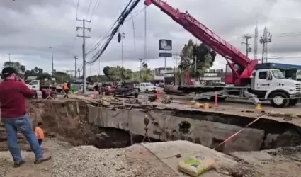Fuga de agua Lomas de La Presa del acueducto Florido-Aguaje