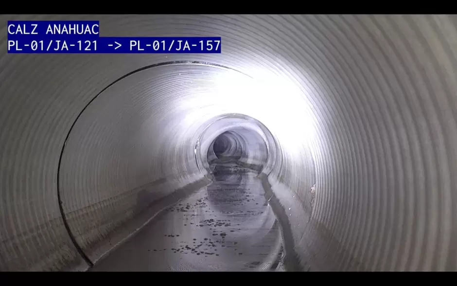 Trabajos de video inspeccin en puntos estratgicos de la red pluvial