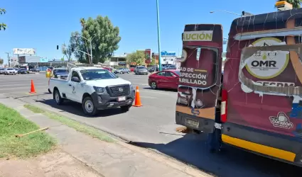 Trabajos de video inspeccin en puntos estratgicos de la red pluvial