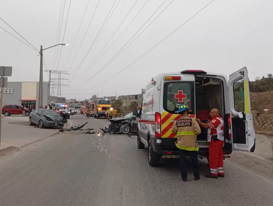 Choque en Boulevard Garc�a