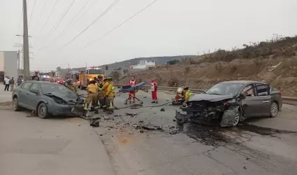 Choque en Boulevard Garc�a
