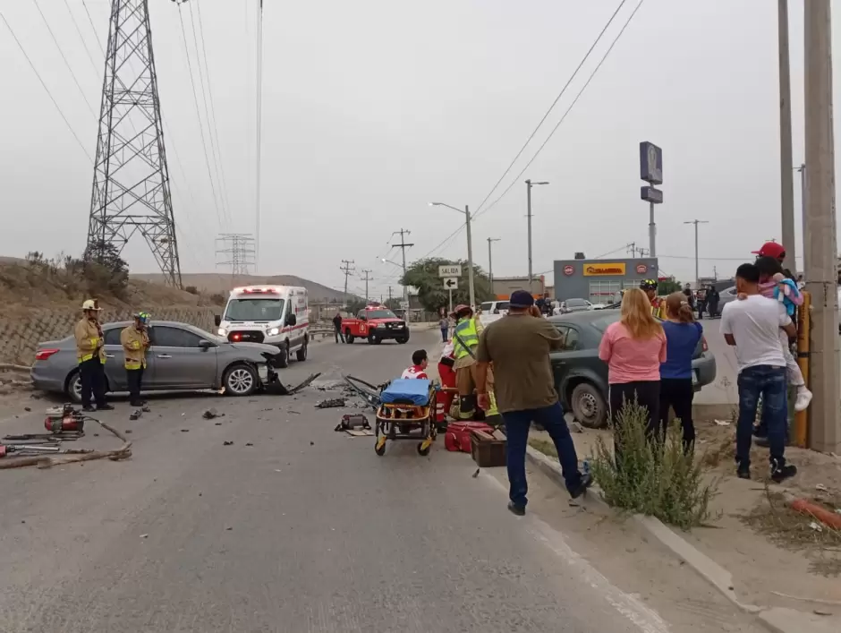 Choque en Boulevard Garc�a