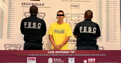 Detenido por violencia familiar en Tijuana