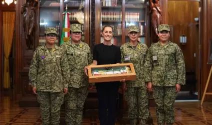 Banda presidencial que usar Claudia Sheinbaum