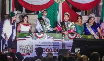 Christian Flores y Brbara Vzquez, embajadores de las Fiestas Patrias 2025 en E