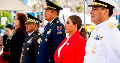 Ceremonia Cvica Conmemorativa al CCXV Aniversario de la Independencia de Mxico