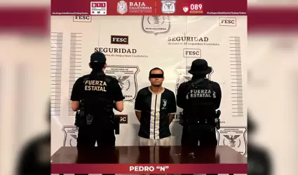 Presunto homicida en Tijuana