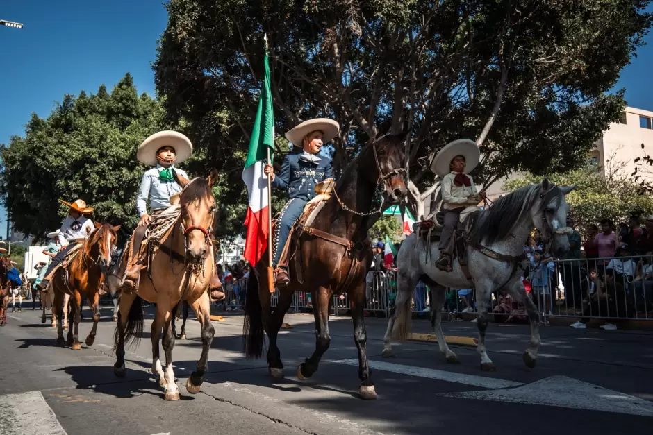 Ceremonia conmemorativa por el 215 Aniversario de la Independencia de Mxico
