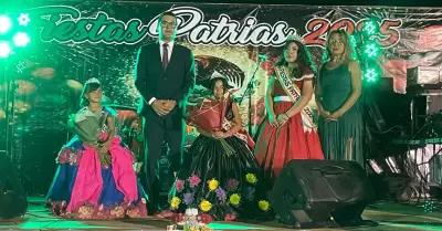 Fiestas Patrias en la comunidad de Francisco Zarco
