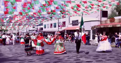 Desfile cvico de Tecate por el 215 aniversario de la Independencia de Mxico