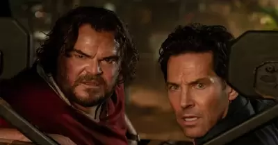 Jack Black y Paul Rudd en anaconda