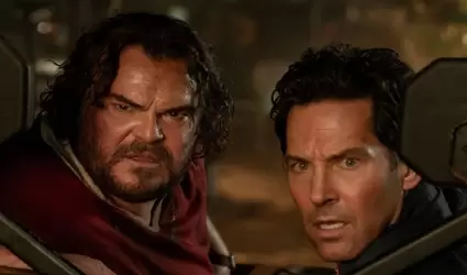 Jack Black y Paul Rudd en anaconda
