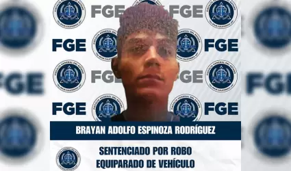 Sentenciado por robo equiparado de vehculo