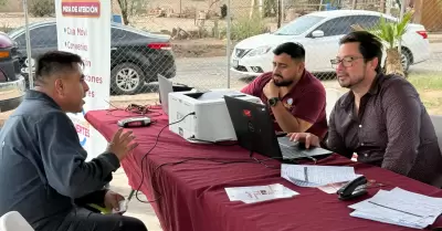 Mesa de atencin en Colonia Esperanza