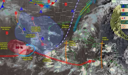 Monzn mexicano provocar lluvias