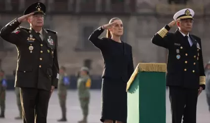 Claudia Sheinbaum encabeza ceremonia en memoria de vctimas de sismos