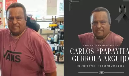 Carlos Gurrola Arguijo, conocido como "Papayita".