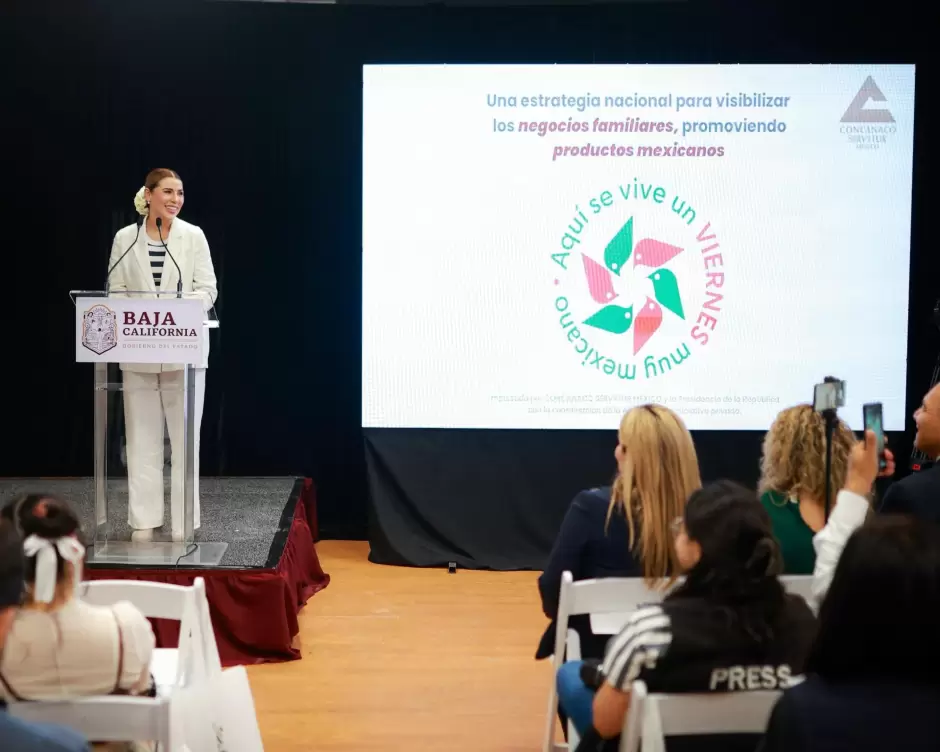 "Viernes Muy Mexicano", Gobernadora Marina del Pilar