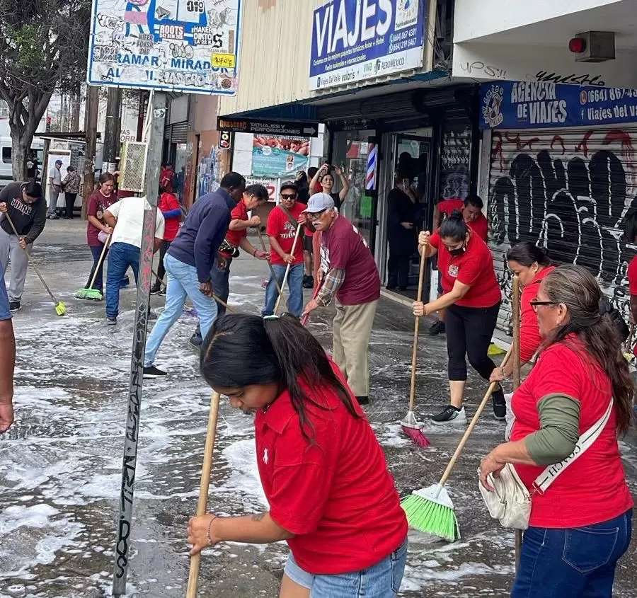 Jornada de limpieza en la Zona Centro