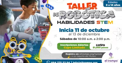 Taller de robtica para habilidades STEM