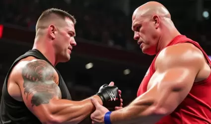John Cena y Brock Lesnar