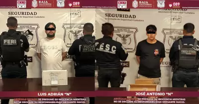 Detenidos con arma en Tijuana