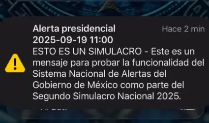 Alerta sismica 2025