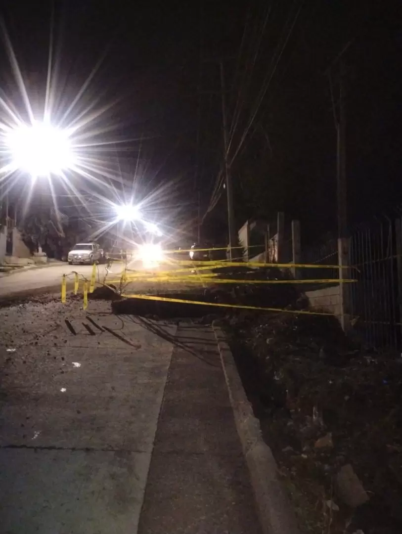 Fuga de agua en Can del Sainz