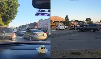 Choque entre tren y vehculo en el Blvd. Bentez