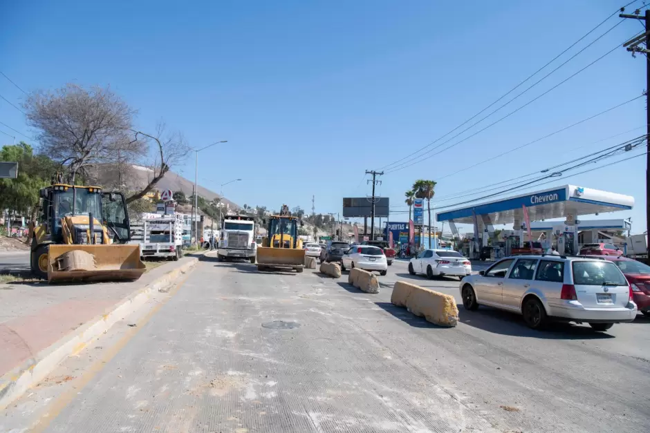 Rehabilitación de tramo del colector Insurgentes en Tijuana