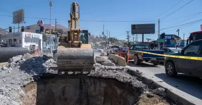 Rehabilitacin de tramo del colector Insurgentes en Tijuana