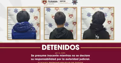 Menores de edad detenidos en posesin de droga