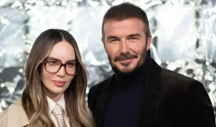Belinda y David Beckham