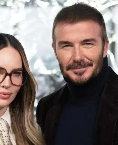 Belinda y David Beckham