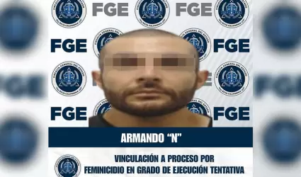 Vinculado a proceso por feminicidio en grado de tentativa