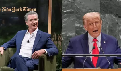 Gavin Newsom / Donald Trump