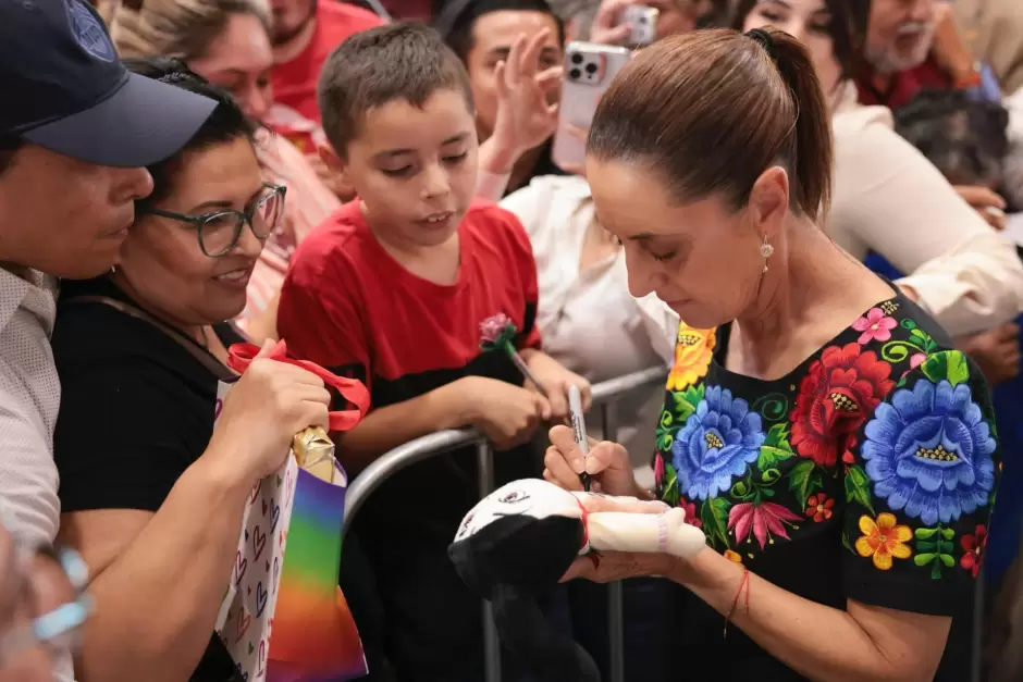 Claudia Sheinbaum en Baja California