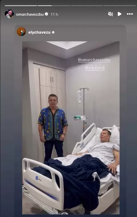 Julio Csar Chvez hospitalizado