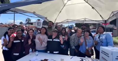 Toma protesta comit seccional 1269 en Baja California