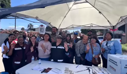 Toma protesta comit seccional 1269 en Baja California