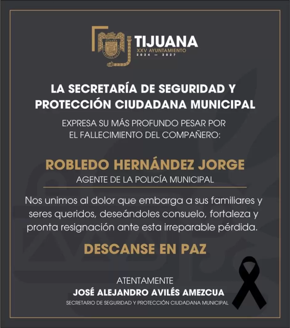 Asesinan a agente de la Polica Municipal en Paseos del Vergel