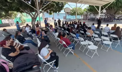 Pltica preventiva a madres y padres de familia