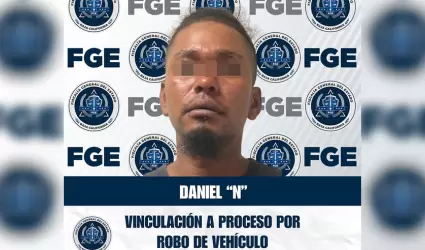 Vinculado por robo de vehculo en tentativa