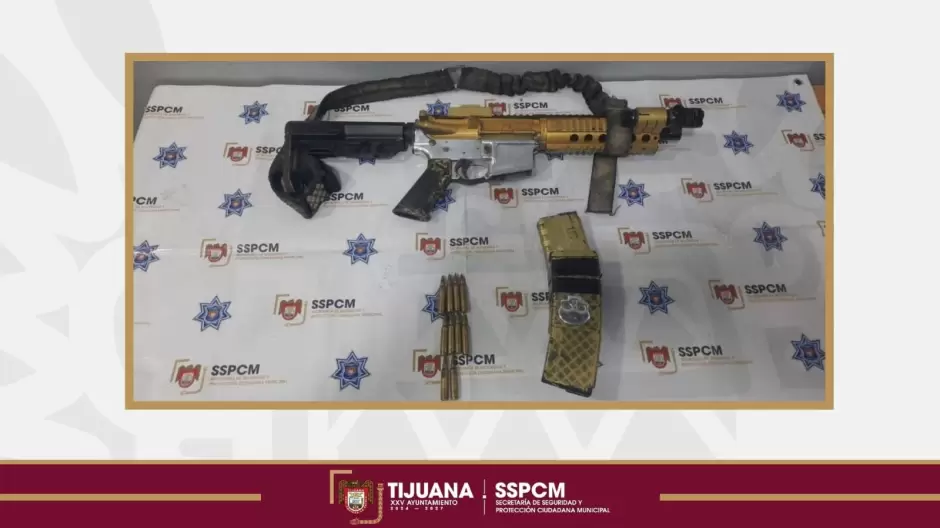 Arma larga en la colonia Reforma