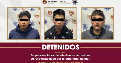 Responsables de robo con violencia