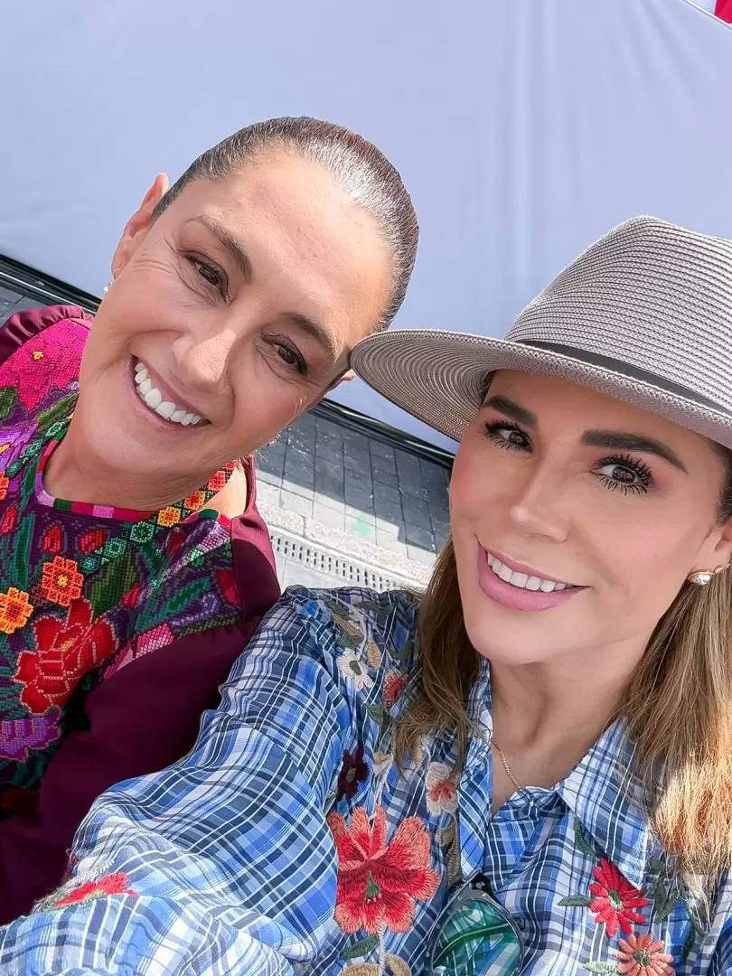 Presidenta Claudia Sheinbaum en su primer informe de gobierno