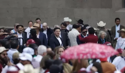 Evento de la presidenta de Mxico, Claudia Sheinbaum, por su primer ao de gobie